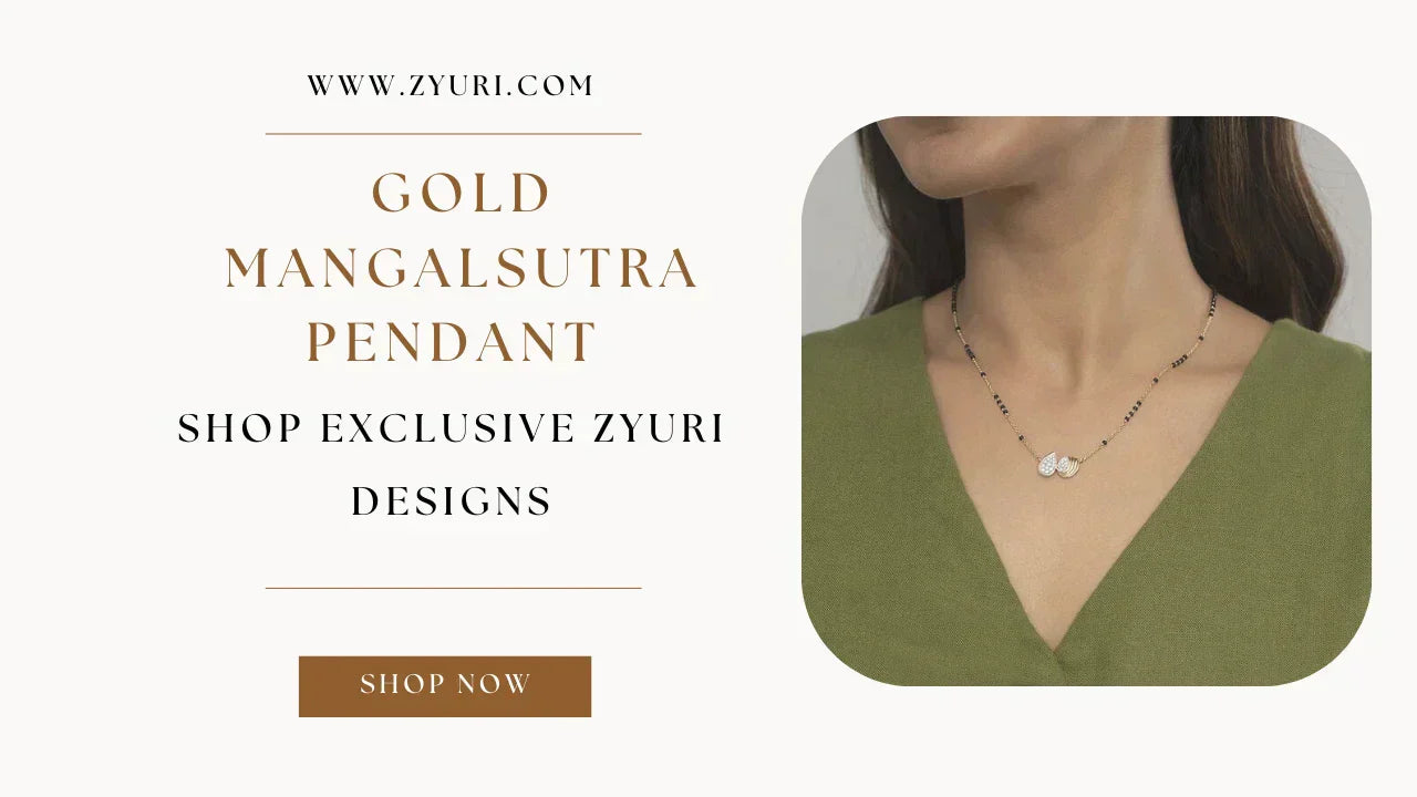 mangalsutra pendant design in gold