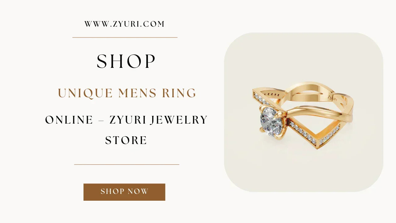 Unique Mens Ring Designs in Gold