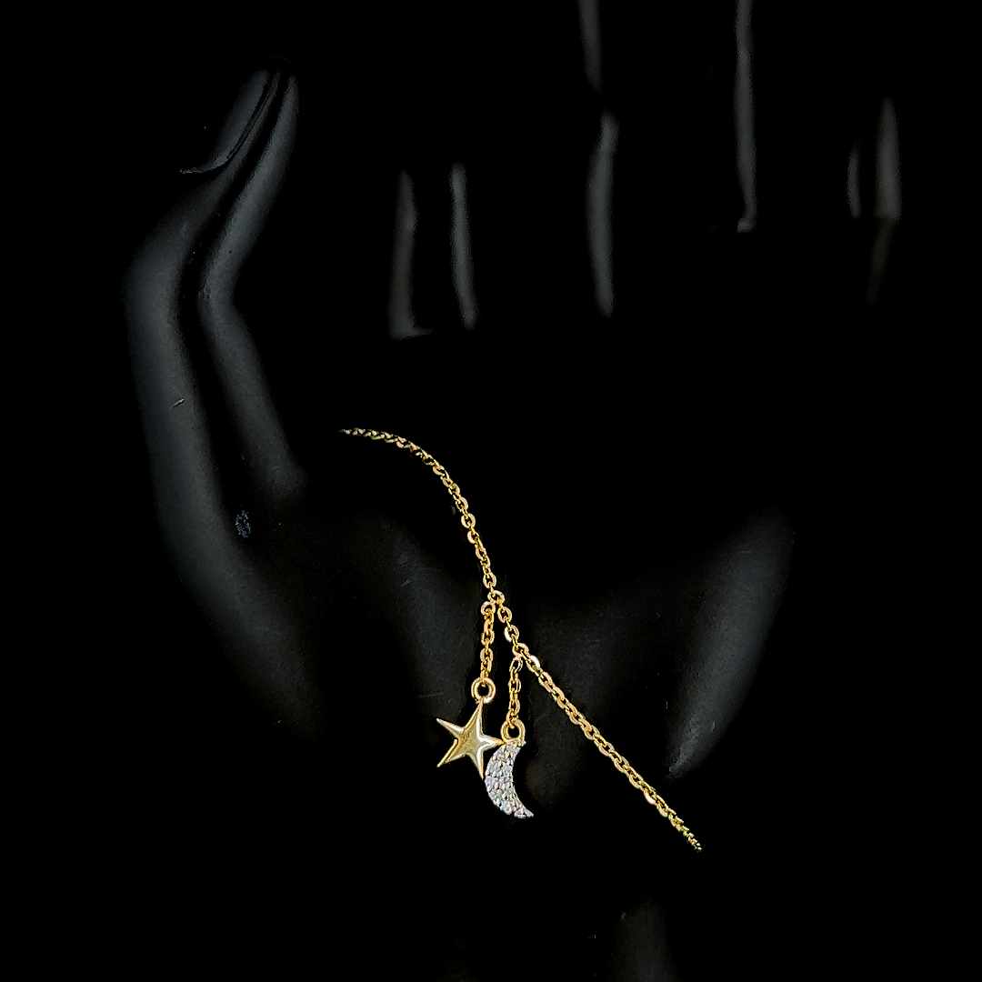 Moon & Star Charm Bracelet