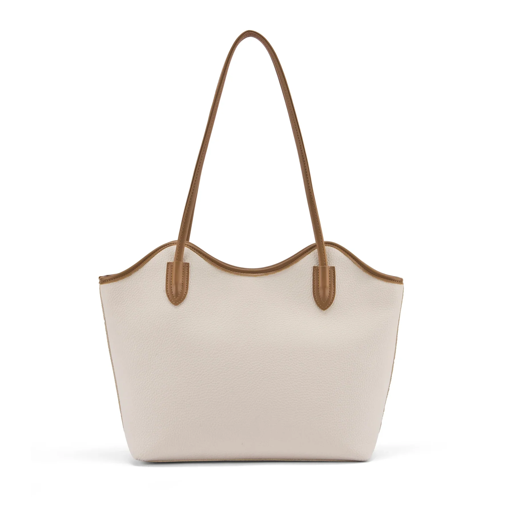 Textured PU Swagger Shoulder Bag with Quilted